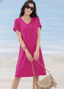 Laurina Zweierpack Kleider mit Stickereispitze