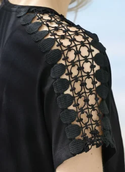 Laurina Zweierpack Kleider mit Stickereispitze