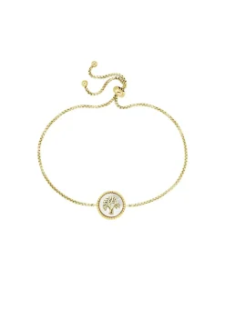 Lebensbaum Armband mit Perlmutteinlage