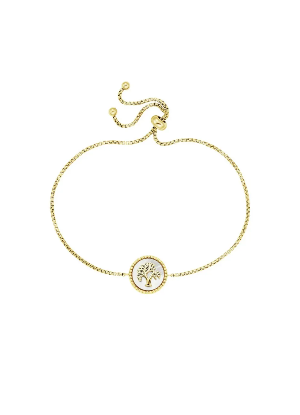 Lebensbaum Armband mit Perlmutteinlage