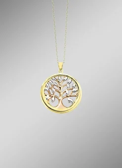 Lebensbaum-Anhänger in Tricolor