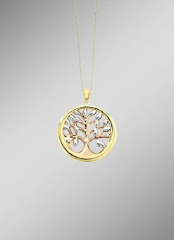 Lebensbaum-Anhänger in Tricolor