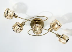 LED-Deckenleuchte aus Metall