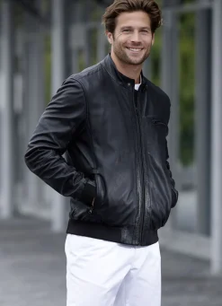 Lederblouson von „Cabrini“