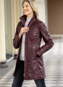 Lederkurzmantel von „Cabrini“