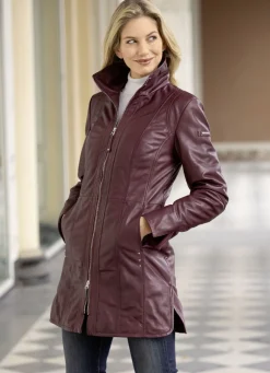 Lederkurzmantel von „Cabrini“