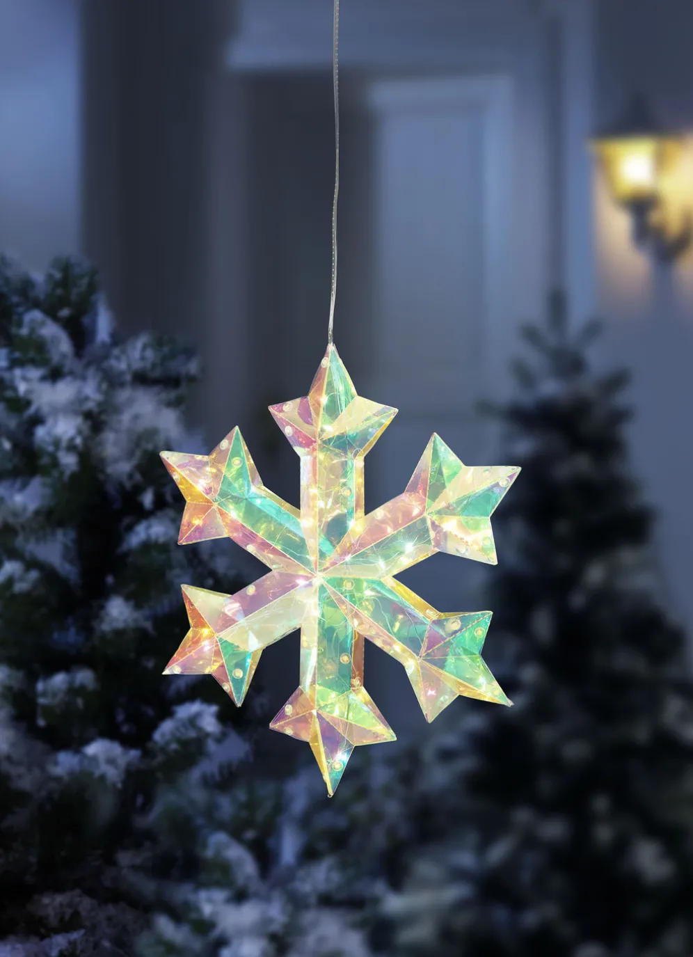 LED-Schneekristall "Glamour"