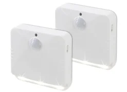 LED-Sensorlicht, 2er Set, von EASYmaxx