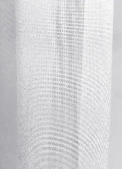 Leicht transparenter Store mit Automatikfaltenband