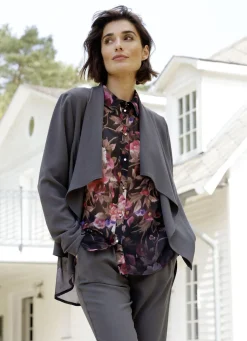 Leichtblazer mit Schalkragen