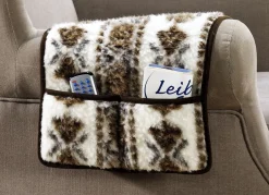 Licardo Sessel- und Armlehnenschoner aus reiner Schurwolle