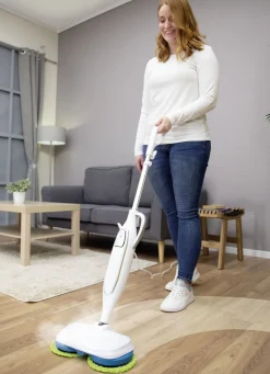 Livington SteamTwister Dampf-Rotationsmopp