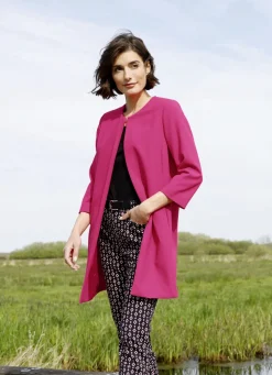 Longblazer mit Taschen