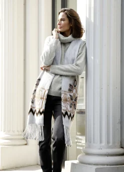 Longweste mit Fransen