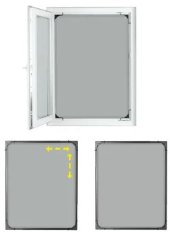 Magic-Fit Moskitonetz