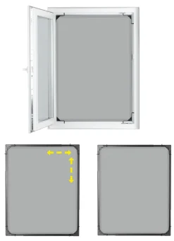 Magic-Fit Moskitonetz