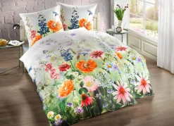 Mako-Satin Bettwäsche-Garnitur Made in Germany