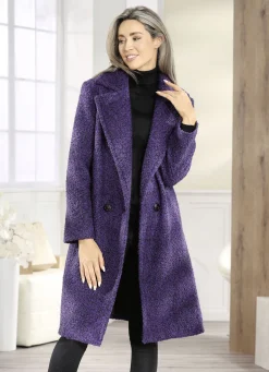 Mantel mit Knopfleiste