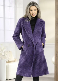 Mantel mit Knopfleiste