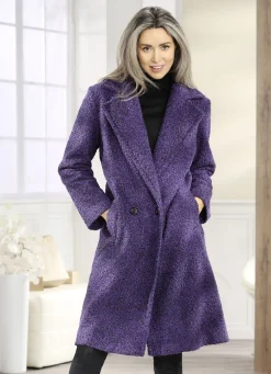 Mantel mit Knopfleiste