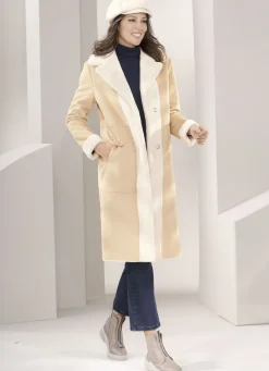 Mantel mit verdeckter Druckerleiste