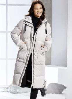 Mantel mit 2-Wege-Reißverschluss