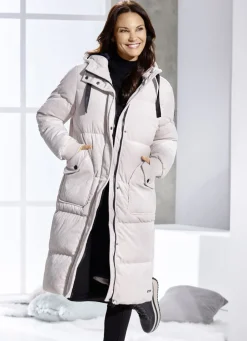 Mantel mit 2-Wege-Reißverschluss