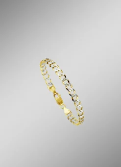 Massive, diamantierte Panzerketten-Garnitur