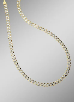 Massive, diamantierte Panzerketten-Garnitur