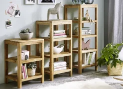 Massivholz Regale