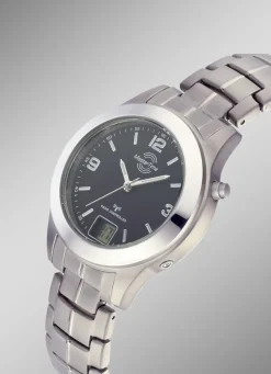 Master Time Funk Damenuhr aus Titan