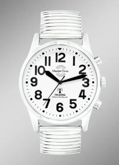 Master Time Funk-Herrenuhr mit sprechende Zeitansage