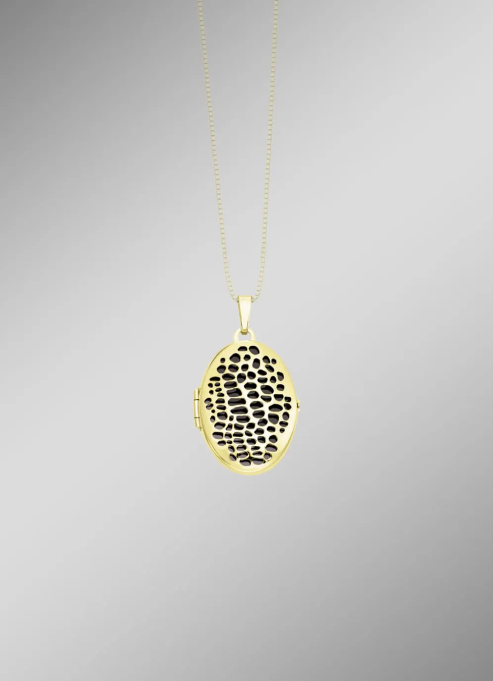 Medaillon mit Leopardenmuster