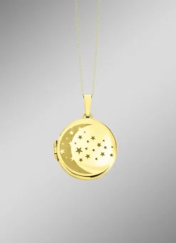 Medaillon zum Öffnen aus Gold