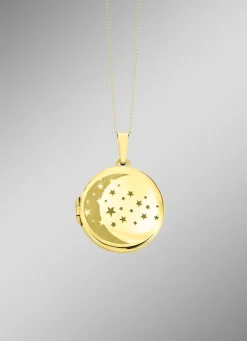 Medaillon zum Öffnen aus Gold