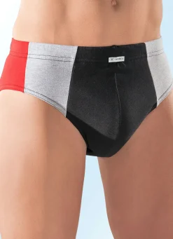 Mehrfachpack Slips aus Feinjersey, bunt