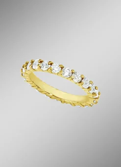 Memoire-Brillantring mit Brillanten