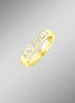 Memoire-Ring mit Brillanten