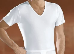 Mey Noblesse Schlupfjacke aus Feinripp, weiß