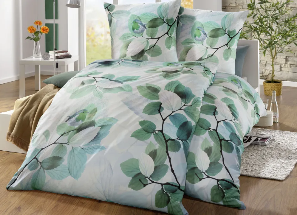 Microfaser-Bettwäsche-Garnitur von Grund