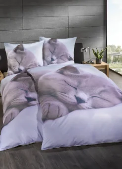 Microfaser-Interlock Bettwäsche-Garnitur