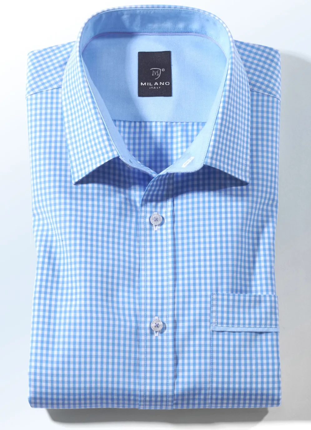 Milano Italy- Hemd in Kurz-und Langarm in 4 Farben