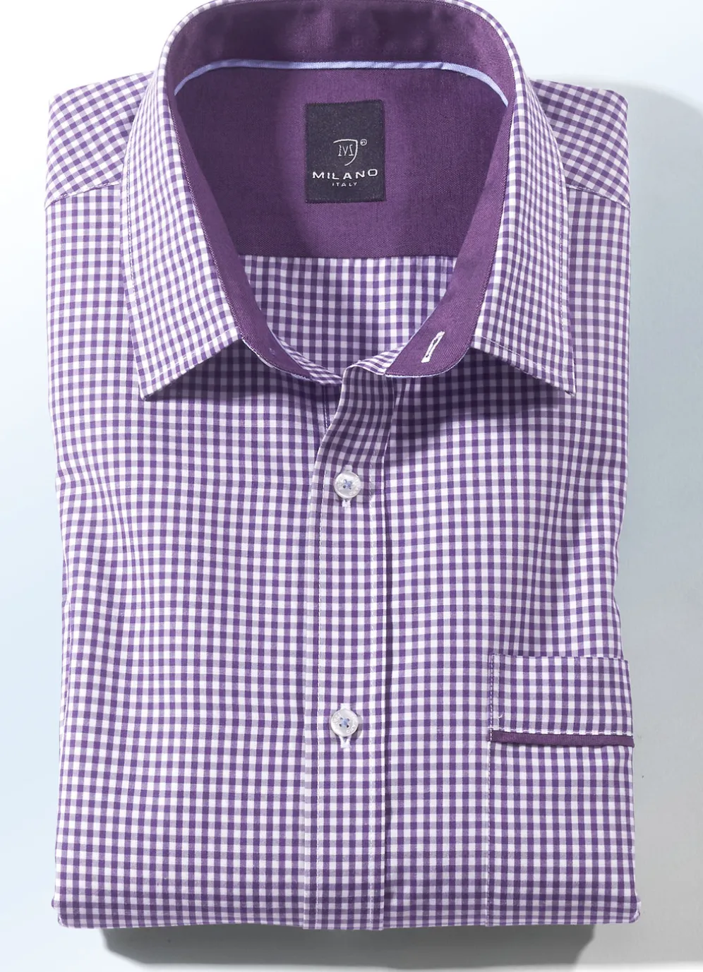 Milano Italy- Hemd in Kurz-und Langarm in 4 Farben
