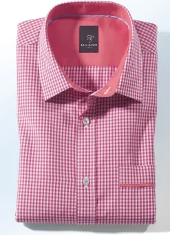 Milano Italy- Hemd in Kurz-und Langarm in 4 Farben