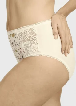 Miss Mary Slip mit farbharmonischem Floraldessin