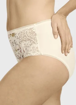 Miss Mary Slip mit farbharmonischem Floraldessin