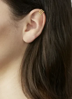 Moderne, 3-reihige Ohrklemme