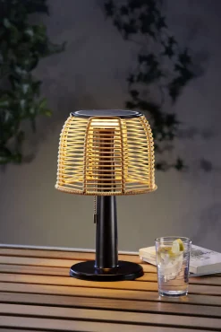 Moderne Solar-Tischleuchte