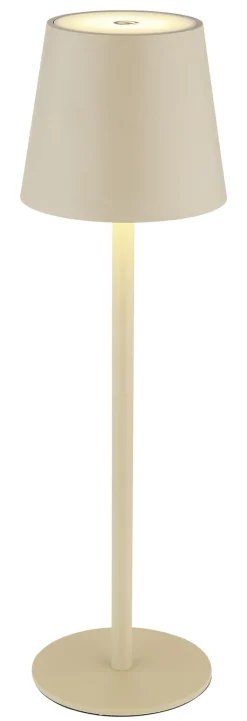 Moderne Tischleuchte für den Innen- und Außenbereich