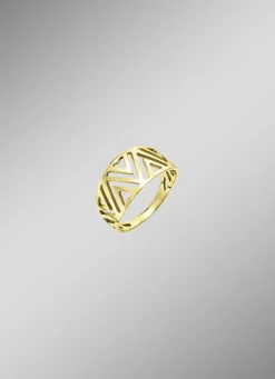 Moderner Damenring aus Gold